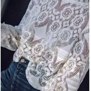Zara Lace Blouse